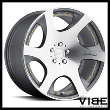 20 Mrr Vp3 Gunmetal Concave Wheels Rims Fits Ford Mustang Gt