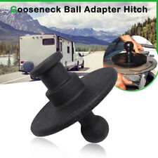 Gooseneck Ball Adapter Trailer Forge Kingpin With 5th Wheel Hitch Durable Steel