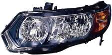 For 2006-2009 Honda Civic Coupe Headlight Halogen Driver Side