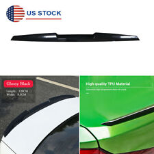 Universal Glossy Black Car Spoiler Rear Roof Trunk Tail Spoiler Wing Blade Usa