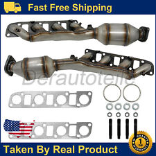 Exhaust Manifold Catalytic Converter Assembly W Hardware Kit For Qx56 Lh Rh