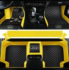 For Ford Car Floor Mats All Models Luxury Waterproof Carpets Cargo Liners Set