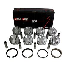 Speed Pro Fmp H617cp Sbc Chevy 350 11cc Domed Pistons Cast Rings Kit Std
