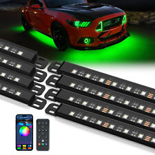 Mictuning Rgbw Car Underglow Light Strips Multicolor Underbody Neon Lights Kit