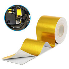 2 33ft Gold Intake Heat Reflective Tape Wrap Self Adhesive High Temperature