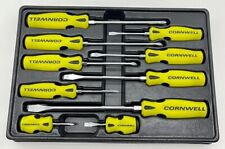 Cornwell Csd810sy 10 Piece Yellow Screwdriver Set He1042539