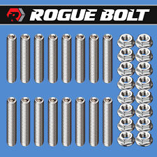 Ford 351c 351m 400m Valve Cover Stud Kit Bolts Stainless Steel Boss 302 351