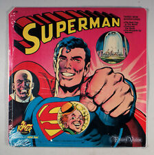 Superman - Three 3 New Adventures 1975 Sealed Vinyl Lp Dc Comics Power