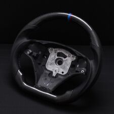 Real Carbon Fiber Wheated Steering Wheel Bmw 1 3 Series E81 E82 87 E90 91 92 93
