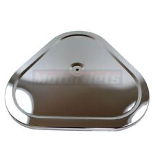 14 Triangular Triangle Chromed Muscle Car Air Cleaner Lid Top Chevy Ford Mopar