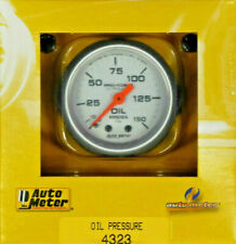 Auto Meter 4323 Ultra Lite Oil Pressure Gauge 0 - 150 Psi Mechanical 2 116