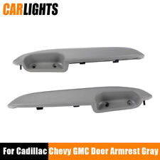 2x Truck Door Armrest Gray Left Right Side Fit For Cadillac Chevy Gmc Suv