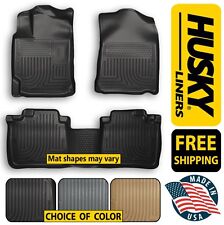 Husky Liners Weatherbeater Front And Rear Floor Mats - Choice Of Color