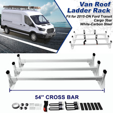 3 Bar Ladder Roof Racks For 2015-2023 Ford Transit 150 250 350 Cargo Van 750 Lbs