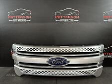 11-15 Ford Explorer Upper Front Bumper Grill Grille Silver