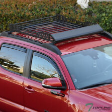 Tlaps For Chevy 5 Extendable Roof Rack Cargo Basket Storage Carrierfairing Blk