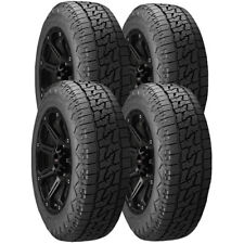 Qty 4 22555r18 Nitto Nomad Grappler 102h Xl Black Wall Tires