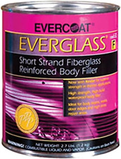 Everglass Short Strand Fiberglass Reinforced Filler - Waterproof Filler - 32 Fl