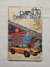 Chiltons Datsun 240-z260-z Repair Tune-up Guide Manual 1970-74 Vintage Auto