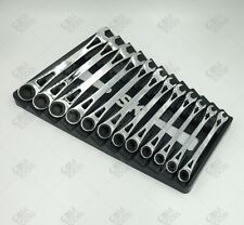 Sk Hand Tools 12pc 6pt Metric Combination Chrome X-frame Wrench Set 80019