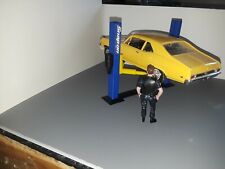 124 125 Scale Adjustable 2 Post Model Car Lift For Work Shop Garage Dioramas