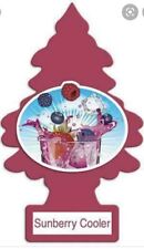 5 Little Tree Sunberry Cooler Air Freshners Discontinued Scent Fresheners