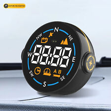 Usb Digital Car Hud Gps Indicator Speedometer Mph Kmh Auto Head Up Display