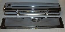 1952-62 Chevy 235 Inline Straight 6 Cylinder Chrome Valve Cover W Side Plate