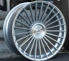 22 Road Force Rf22 Silver Polished Wheels 22x9 22x10.5 For Lexus Ls460 Ls600h