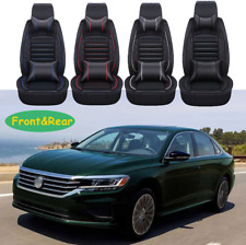 Car Seat Covers 25-seater Pu Leather Full Set Cushion For Vw Volkswagen Passat