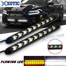 Arrow Dynamic Turn Signal Foglight Switchback Strip For Dodge Challenger Charger