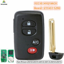 For 2010-2015 Toyota Prius Plug-in Smart Key Remote Fob Hyq14acx - 271451-5290