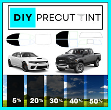Diy Precut Window Tint Kit- Fits Any Dodge Vehicle 00-23 Any Shades Two Doors