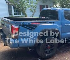 X2 Trd Pro Bedside Vinyl Decals Stickers For 2016-2021 Toyota Tacoma
