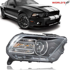 For 2013-2014 Ford Mustang Projector Headlight Hidxenon Wled Right Clear Lens