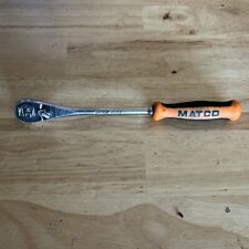 Matco Tools Long Handle Ratchet 14 Drive 88 Tooth Orange And Black Afr88tm