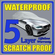 5 Layer Car Cover Breathable Waterproof Layers Outdoor Indoor Fleece Lining Fiw