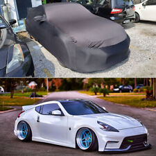 Car Cover Indoor Stain Stretch Dust-proof Custom Black For Nissan 370z 2009-2021