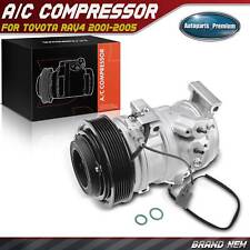 Ac Compressor With Clutch For Toyota Rav4 2001 2002 2003 2004 2005 L4 2.0l 2.4l