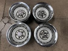 Chevy Squarebody 15x8 Rally Wheels Dated Set Of 4 C10 Chevrolet Truck 5x5 Bolt