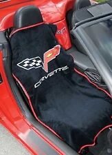 Corvette 2005-2012 Seat Armor Seat Saver With C6 Logo Each