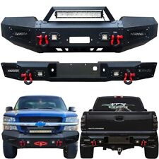 Vijay Fits 2003-2006 Chevy Silverado 1500 Front Or Rear Bumper With Led Lights