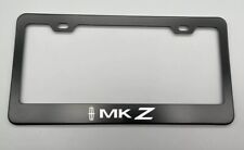 Laser Engraved Lincoln Mkz Black License Plate Frame Stainless Steel Fit