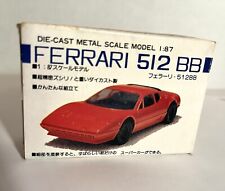 Ferrari 512 Bb 187 Model Masudaya Diecast Car Ho Scale For Oriental Ltd