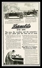 1900s Hupmobile Original Magazine Ad