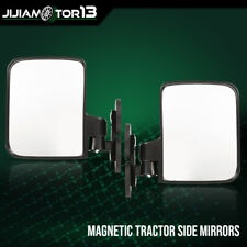 Universal 114lb Rated Magnet Tractor Side Mirrors For Kubota John Deere Cummins