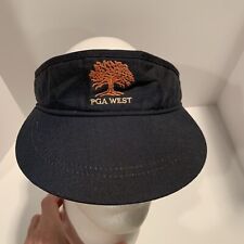 Vintage 90s Pga West Visor Hat Cali Fame Made In Usa La Mode Du Golf