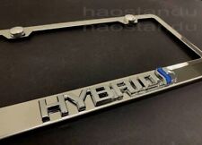 1x Hybrid Fortoyota 3d Emblem Stainless Steel License Plate Frame Rust Free