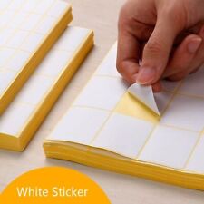 Self-adhesive Label Stickers Blank White Tags Diy Crafts For Scrapbooking Favors