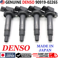 Oem Genuine Denso X4 Ignition Coils For 2000-2016 Toyota Scion I4 90919-02265